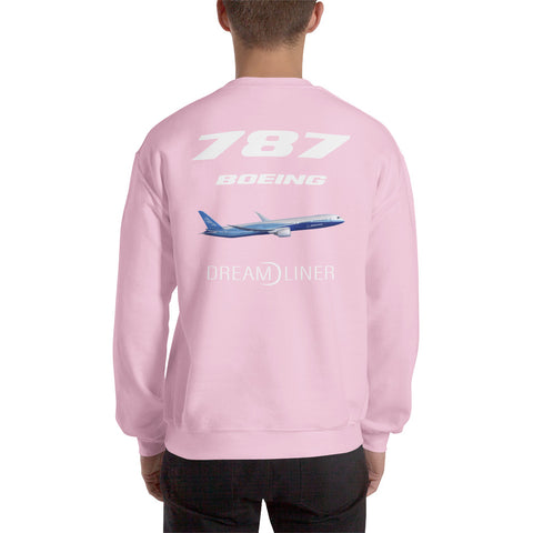 Tech-Ops Aircraft Maintenance, Boeing 787 Dreamliner Men's Sweatshirt