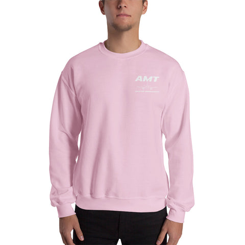 AMT Aircraft Maintenance, Airbus Family V2500 The Power Of Superior Technology Men's Sweatshirt