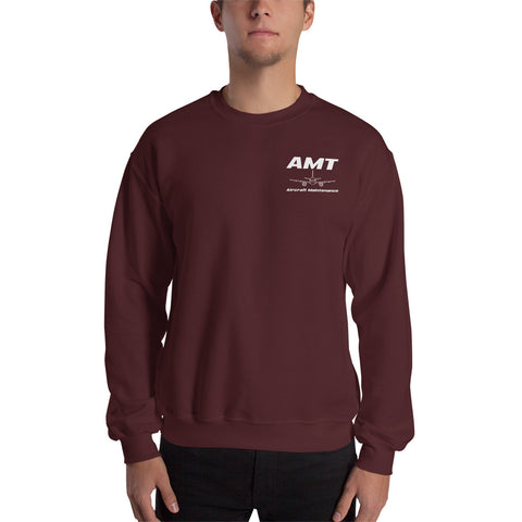 AMT Aircraft Maintenance, Boeing 777 Going The Distance Men's Sweatshirt