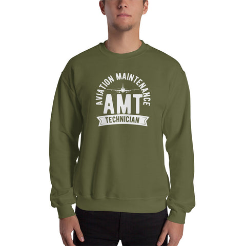 AMT Aviation Maintenance Technician Men's Sweatshirt