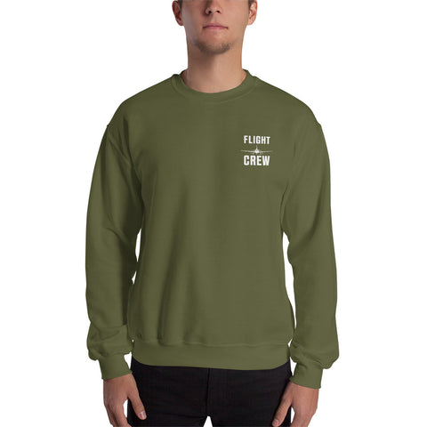 Flight Crew, Boeing 777 Going The Distance Men's Sweatshirt