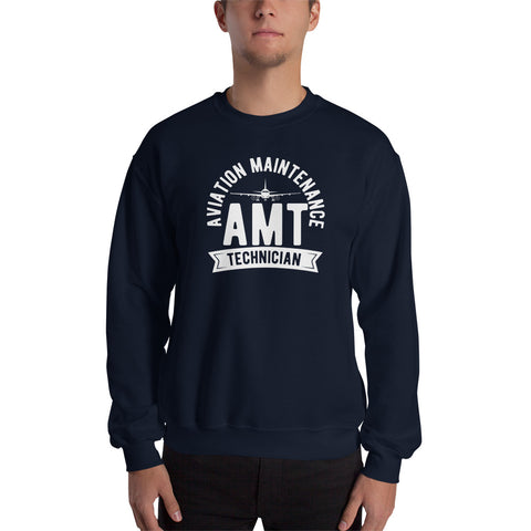 AMT Aviation Maintenance Technician Men's Sweatshirt