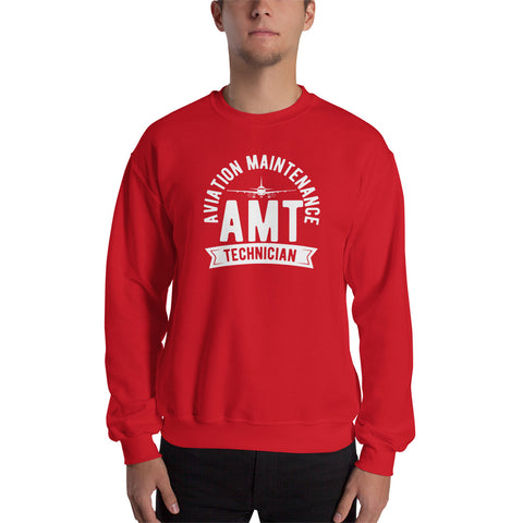 AMT Aviation Maintenance Technician Men's Sweatshirt