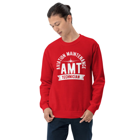 AMT Aviation Maintenance Technician Men's Sweatshirt