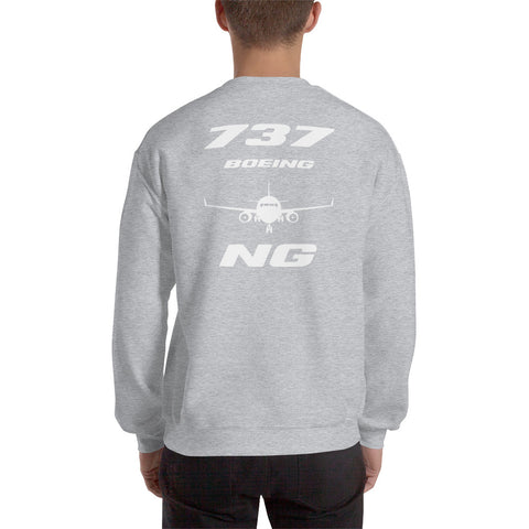 Flight Crew, Boeing 737 Next Generation Men's Sweatshirt