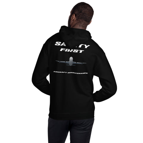 Fleet Service, Safety First Aircraft Maintenance Men's Hoodie