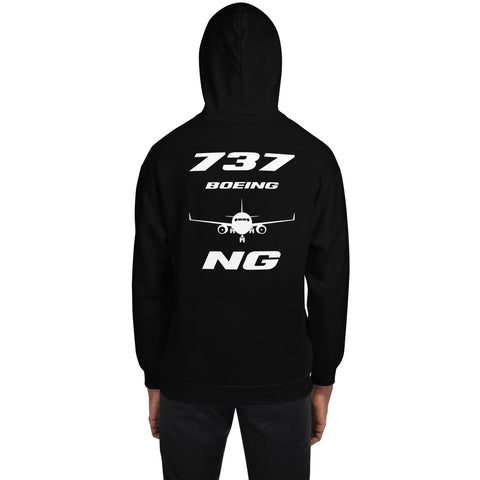 AMT Aircraft Maintenance,  Boeing 737 Next Generation Men's Hoodie