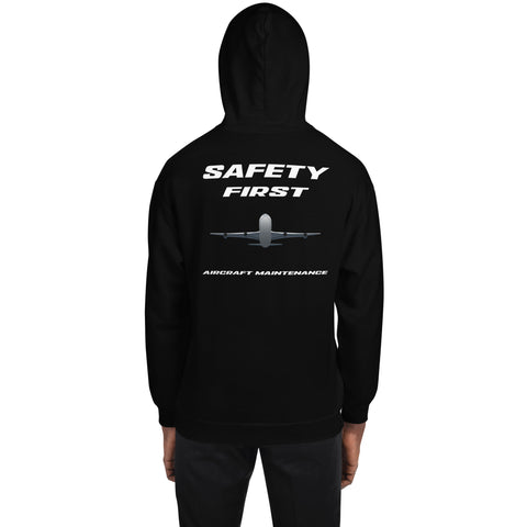Fleet Service, Safety First Aircraft Maintenance Men's Hoodie