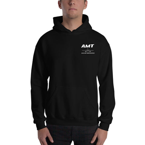 AMT Aircraft Maintenance, Airbus Family V2500 The Power Of Superior Technology Men's Hoodie