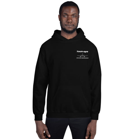 Tech-Ops Aircraft Maintenance,  Boeing 737 Next Generation Men's Hoodie