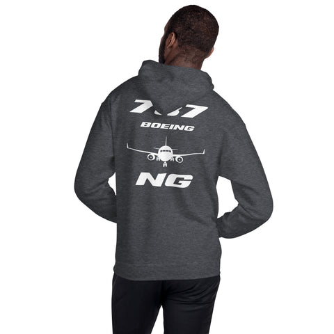 Tech-Ops Aircraft Maintenance,  Boeing 737 Next Generation Men's Hoodie