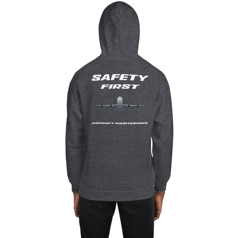 Fleet Service, Safety First Aircraft Maintenance Men's Hoodie