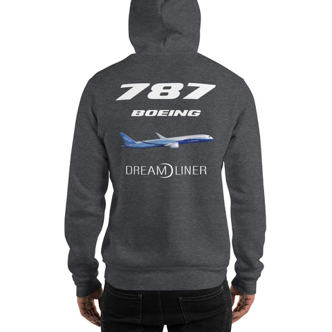 AMT Aircraft Maintenance, Boeing 787 Dream Liner Men's Hoodie