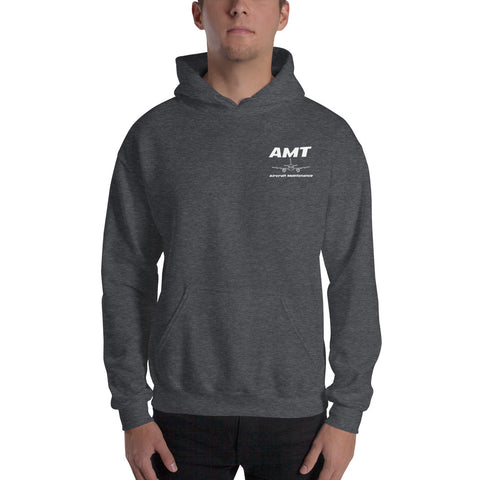 AMT Aircraft Maintenance, Airbus Family V2500 The Power Of Superior Technology Men's Hoodie