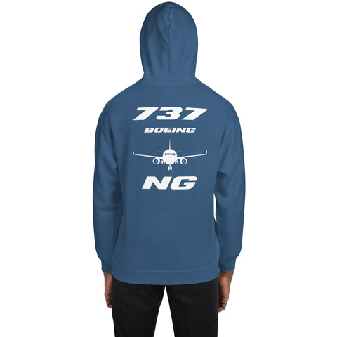 AMT Aircraft Maintenance,  Boeing 737 Next Generation Men's Hoodie