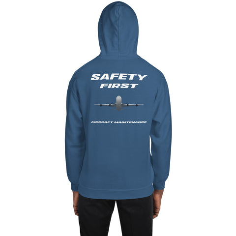 Fleet Service, Safety First Aircraft Maintenance Men's Hoodie