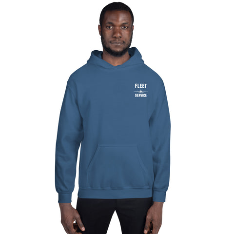 Fleet Service, Airbus Family V2500 The Power Of Superior Technology Men's Hoodie