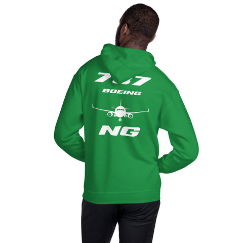 Tech-Ops Aircraft Maintenance,  Boeing 737 Next Generation Men's Hoodie