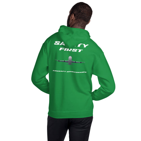 Fleet Service, Safety First Aircraft Maintenance Men's Hoodie