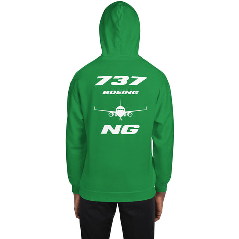 AMT Aircraft Maintenance,  Boeing 737 Next Generation Men's Hoodie