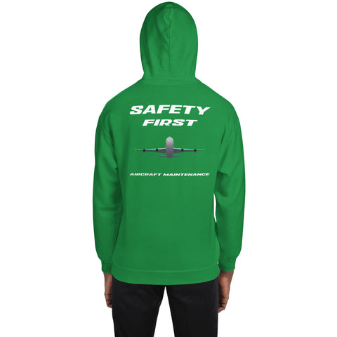 Fleet Service, Safety First Aircraft Maintenance Men's Hoodie