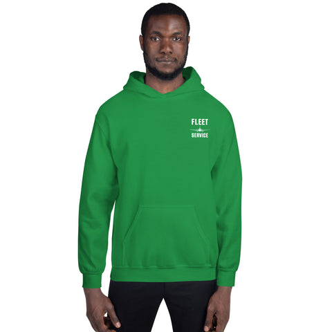 Fleet Service, Airbus Family V2500 The Power Of Superior Technology Men's Hoodie