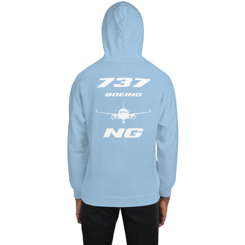 AMT Aircraft Maintenance,  Boeing 737 Next Generation Men's Hoodie
