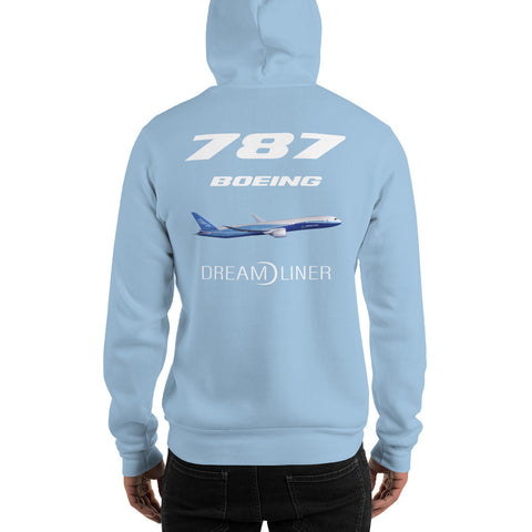 AMT Aircraft Maintenance, Boeing 787 Dream Liner Men's Hoodie