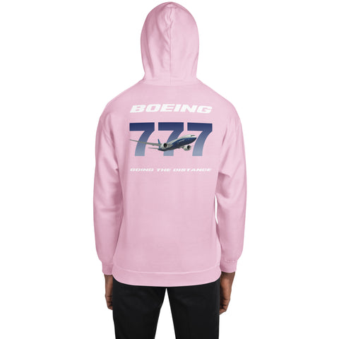Flight Crew, Boeing 777 Going The Distance Men's Hoodie