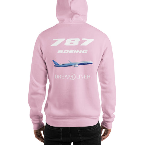 Tech-Ops Aircraft Maintenance, Boeing 787 Dreamliner Men's Hoodie