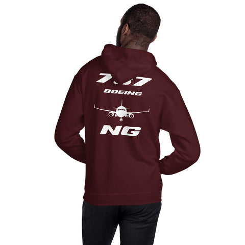 AMT Aircraft Maintenance,  Boeing 737 Next Generation Men's Hoodie