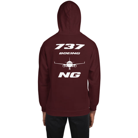 AMT Aircraft Maintenance,  Boeing 737 Next Generation Men's Hoodie