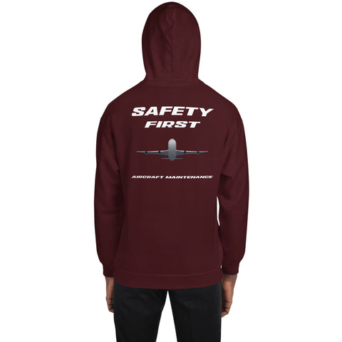 Fleet Service, Safety First Aircraft Maintenance Men's Hoodie