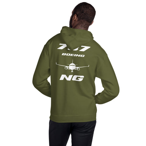 AMT Aircraft Maintenance,  Boeing 737 Next Generation Men's Hoodie
