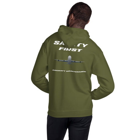 Fleet Service, Safety First Aircraft Maintenance Men's Hoodie