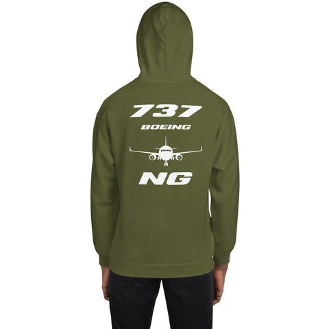 AMT Aircraft Maintenance,  Boeing 737 Next Generation Men's Hoodie