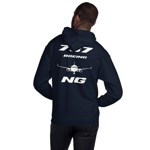 AMT Aircraft Maintenance,  Boeing 737 Next Generation Men's Hoodie