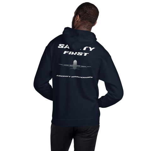 Fleet Service, Safety First Aircraft Maintenance Men's Hoodie