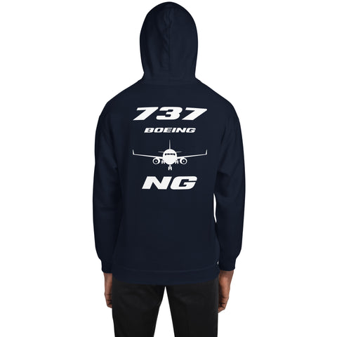 AMT Aircraft Maintenance,  Boeing 737 Next Generation Men's Hoodie