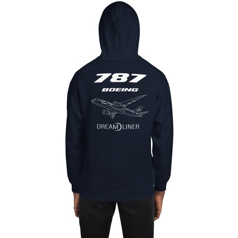 Fleet Service, Boeing 787 Dreamliner Men's Hoodie