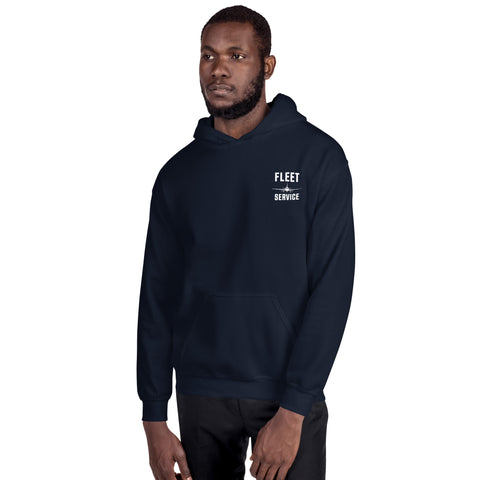 Fleet Service, Airbus Family V2500 The Power Of Superior Technology Men's Hoodie