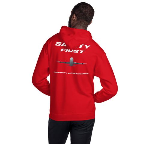 Fleet Service, Safety First Aircraft Maintenance Men's Hoodie