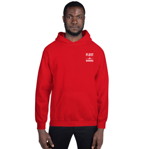 Fleet Service, Airbus Family V2500 The Power Of Superior Technology Men's Hoodie