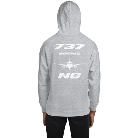 Tech-Ops Aircraft Maintenance,  Boeing 737 Next Generation Men's Hoodie