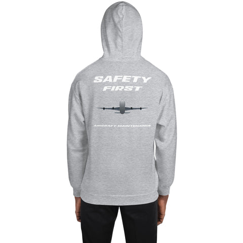Fleet Service, Safety First Aircraft Maintenance Men's Hoodie