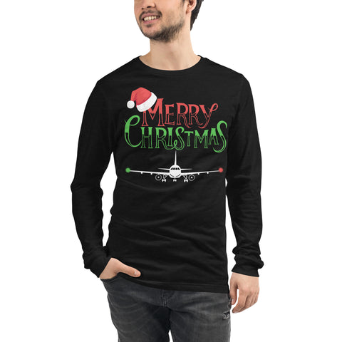 Merry Christmas Unisex Long Sleeve Tee