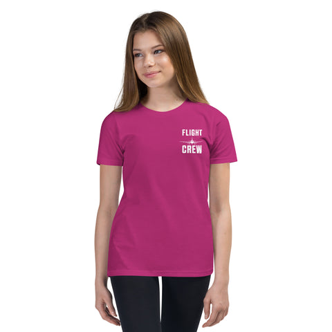 Flight Crew, CFM56 Turbofan Engine Youth Short Sleeve T-Shirt
