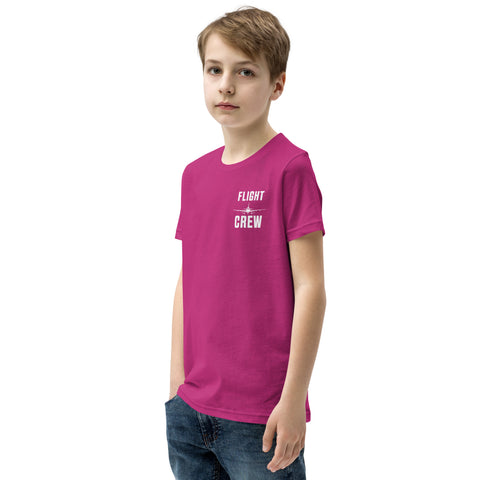 Flight Crew, CFM56 Turbofan Engine Youth Short Sleeve T-Shirt