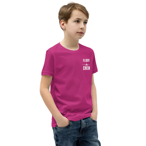 Flight Crew, Airbus Family V2500 The Power Of Superior Technology Youth Short Sleeve T-Shirt