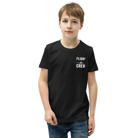 Flight Crew, Airbus Family Setting The Standards Youth Short Sleeve T-Shirt